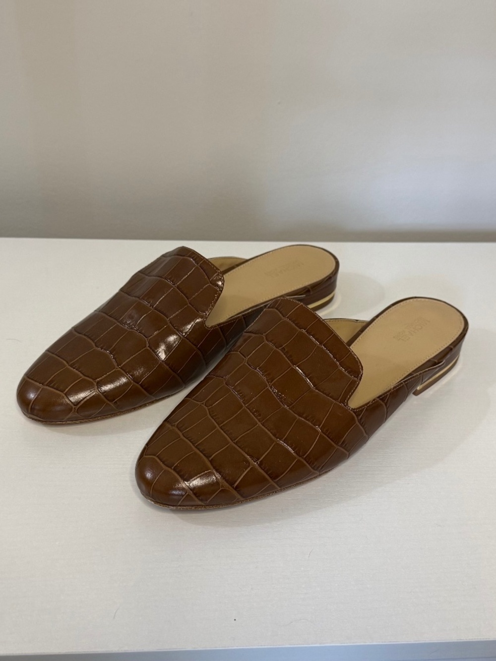 Michael Kors Brown Loafers Size 10